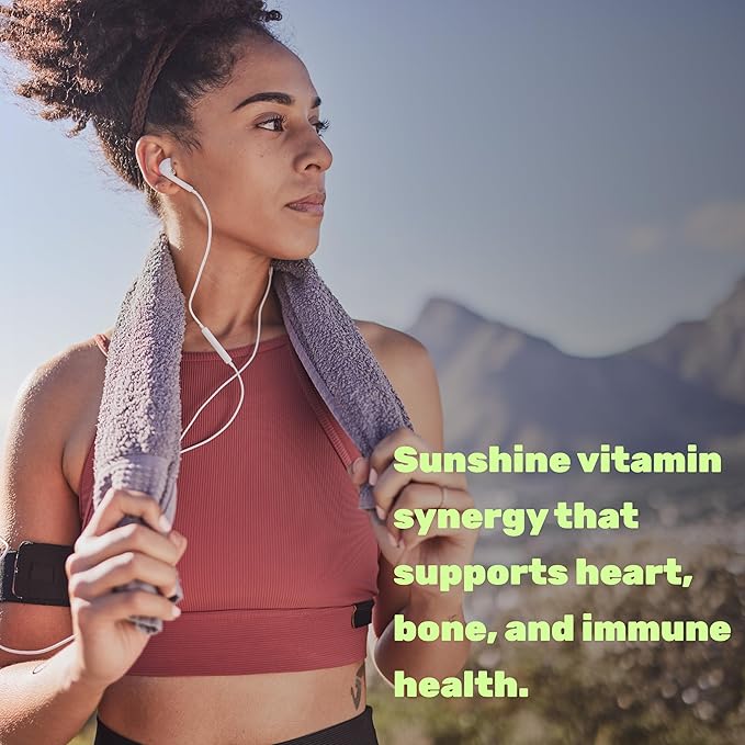 DEAL SUPPLEMENT 2 Pack Vitamin D3 K2 Softgel, 250 Count, 2-1 Complex, Vitamin D3 5000 IU & Vitamin K2 MK7, Promotes Heart, Bone & Teeth Health – Very Easy to Swallow