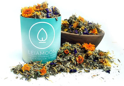 Vaginal Steam Herbs Blends V Steam Kit for Cleansing, Regulating, and Balancing, Postpartum Care Up to 11 Steams, Made in USA