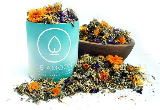 Vaginal Steam Herbs Blends V Steam Kit for Cleansing, Regulating, and Balancing, Postpartum Care Up to 11 Steams, Made in USA