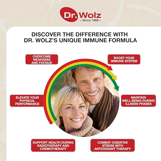 Dr. Wolz Zell Oxygen Immunkomplex Total Immune Support Supplement with Multivitamins, Organic Formula Blend with Zinc, Selenium, Vitamin B Complex, VIT D3, Beta Glucan, Natural Immunity Boost, 250ml