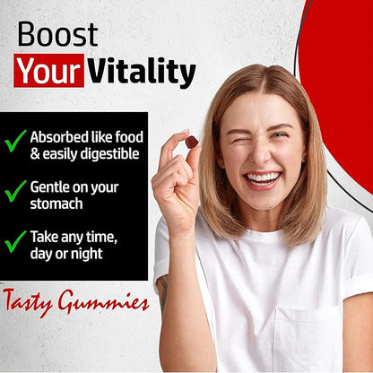 Multivitamin Gummies Daily Adult Gummy Vitamins for Men & Women - 90 Gummies - Nutritional Support with 13 Essential Vitamins and Minerals Made in USA