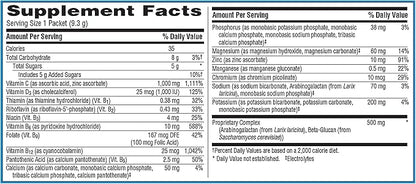 Emergen-C Immune+ Triple Action Immune Support Powder, BetaVia (R), 1000mg Vitamin C, B Vitamins, Vitamin D and Antioxidants, Super Orange – 50 Count