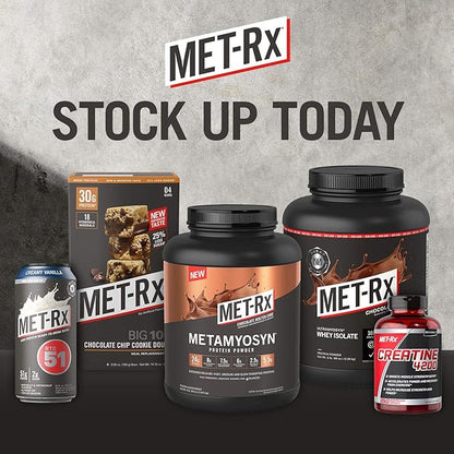 MET-Rx Big 100 Colossal Protein Bars, Healthy Meal Replacement Snack, Variety Pack, 3.52 oz bars, 9 Count (Pack of 3)