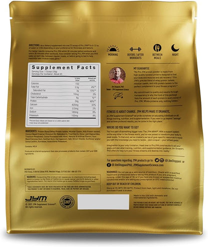 Pro JYM Chocolate Mousse Protein Powder - Whey Protein Isolates, Casein, & Milk Protein, Lean Muscle Building for Men & Women, JYM Supplement Science, 45 Servings