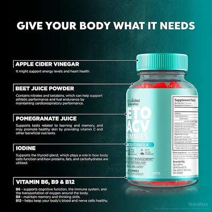 Ketolicious ACV Gummies, Official Keto ACV Gummies, All Natural Apple Cider Vinegar, Premium Keto+ACV Formula, Keto Plus ACV Gummy, Keto-Licious Gomitas Reviews (60 Gummies)