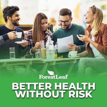 ForestLeaf Vitamin D3 50000 IU - Bone Health and Immune Support - Small Easy to Swallow Vegetable Capsules - Non-GMO Gluten Free VIT D - VIT D3 Vitamin D Supplements for Women and Men, 240 Count