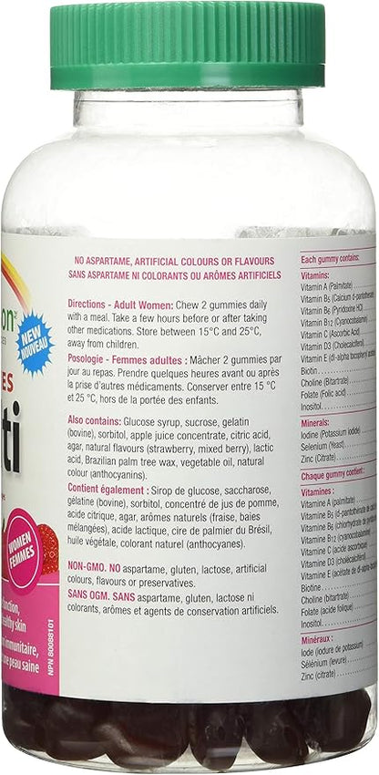 Jamieson Multivitamin Gummies for Women, 130 Gummies