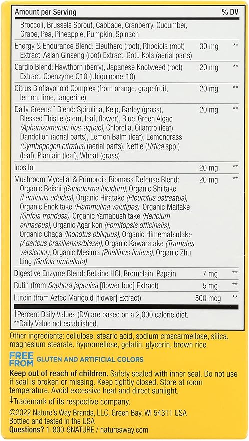 Natures Way Alive Once Daily Men's, 60 Tablets (Pack of 6)