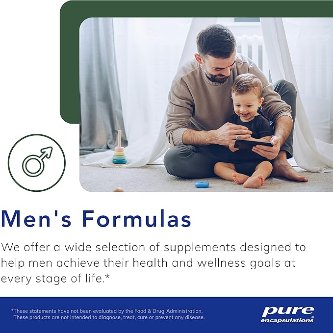 Pure Encapsulations Men's Nutrients - Multivitamin Mineral Supplement to Support Energy, Endurance & Stamina in Men Over 40* - with Vitamin D, Vitamin C & Trace Minerals - 360 Capsules