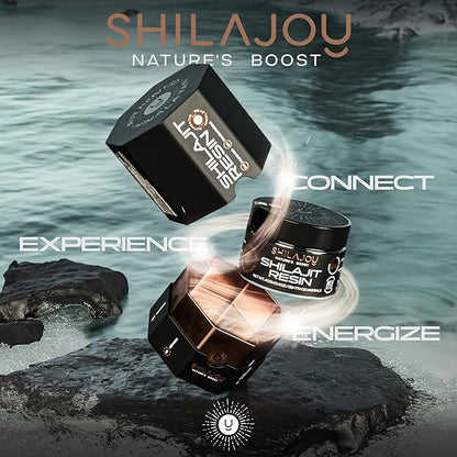Pure Himalayan Shilajit Resin - Gold Grade High Potency with 75% Fulvic Acid and 85+ Trace Minerals for Energy Boost & Immune Support for Men & Women. U.S. Lab Tested - 40gr (80 Servings) (1)