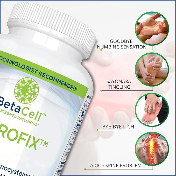 Neurofix Nerve Support Supplement - 60 Veg Capsules