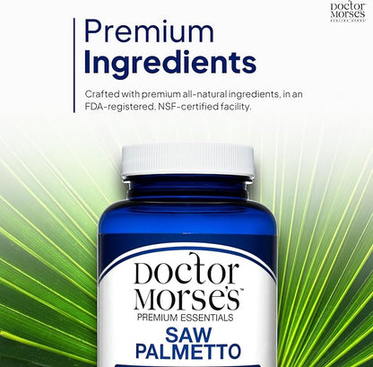 Saw Palmetto for Men and Women 5000mg, Prostate Health Support Supplements for Men, Saw Palmetto Extract, Extra Strength Formula, Made in FDA-Registered, NSF-Certified Facility, 90 Capsules
