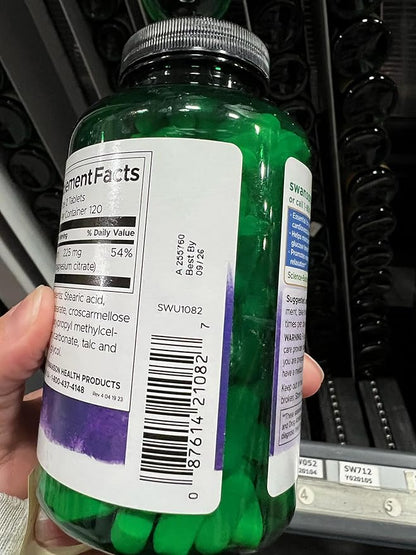 Swanson Triple Boron Complex - Bone Health and Joint Support Mineral Supplement - Citrate, Aspartate, Glycinate (250 Capsules) (4 Pack)