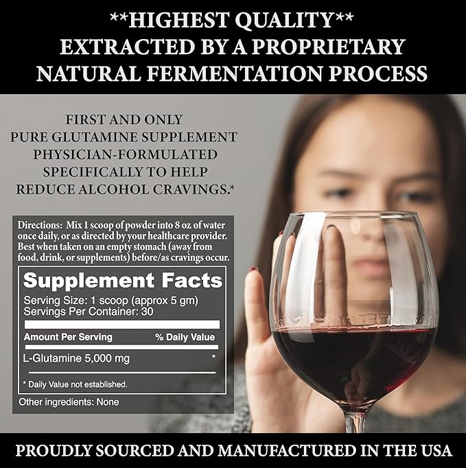 Crave Edge Alcohol Craving Support | Physician-Formulated | Anti Alcohol Replacement Drink | Stop Drinking Alcohol | Liver Detox | Fast Acting | No Big Pills or Bad Taste | 150G Powder-30 Servings