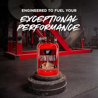 BSN SYNTHA-6 Whey Protein Powder with Micellar Casein, Milk Isolate, Cinnamon Toaster Pastry, 28 Servings (Packaging May Vary)