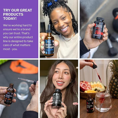 Nitric Oxide Supplements for Men - Black Maca Root, L-Arginine, Tongkat Ali Longjack, Ginseng, Tribulus Terrestris, Muira Puama - Mens Supplement, Male Health, Stamina Booster - 60 capsules