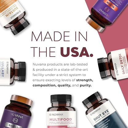 Multifood Whole Food Multivitamin for Women | 21 Organic Fruits & Vegtables | Tumeric Boosts Energy, Supports Gut & Immune Health | Prebiotics & Probiotics | 60 Capsules