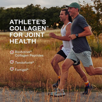 RNWY Wild Cherry Foundation Collagen Powder, Daily Joint Support with Electrolytes and Multivitamin, 10g Collagen Peptides, Sugar Free, 30 Servings