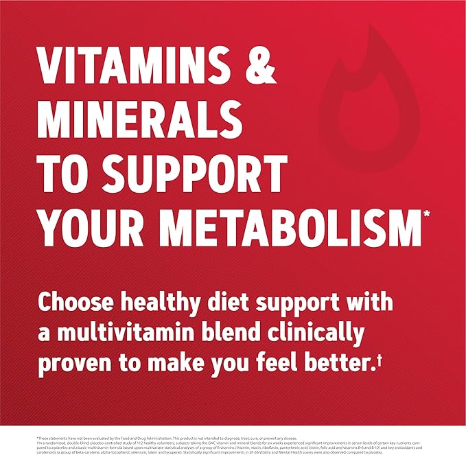 GNC Mega Men Energy Metabolism 90 Caplets