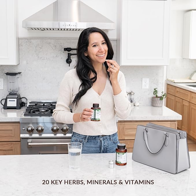 Blood Sugar Smarts - 20 Key Herbs, Minerals & Vitamins - with Chromium, Alpha Lipoic Acid, Cinnamon & Bitter Melon, for Men Women- Non-GMO Natural- 120 Capsules 60 Day Supply