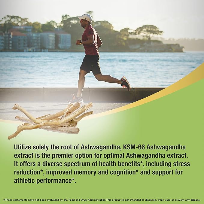 Lovita KSM-66 Ashwagandha | Highly Concentrated 22,500mg Equivalent | 5% Withanolide | 95% Black Pepper Piperine | Stress Relief & Energy Support | Vegan, Gluten Free | 130 Capsules (Pack of 3)