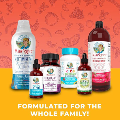 MaryRuth Organics's Vitamin D3 B12 Gummies | USDA Organic | 2 Month Supply | Vitamin D & B12 Vitamin Supplements for Adults & Kids | Bone Health | Healthy Energy Levels | Non-GMO | 60 Servings