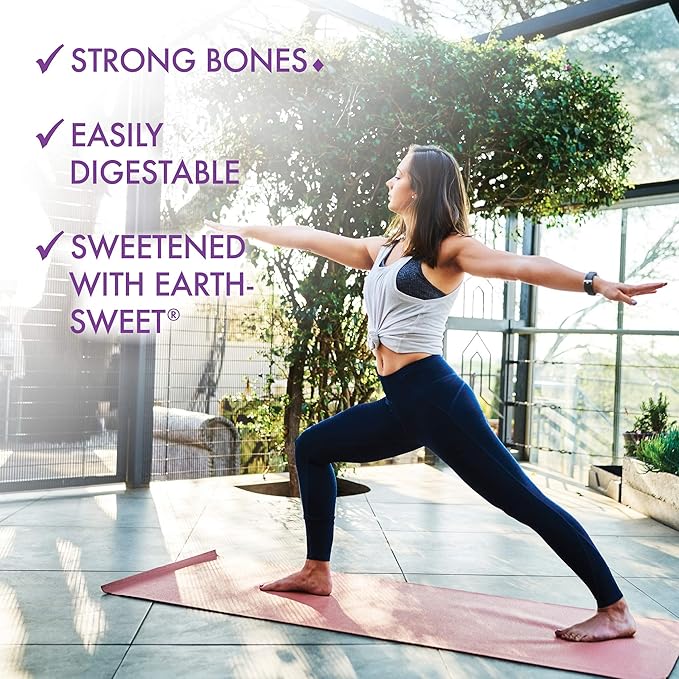 Bluebonnet Nutrition Calcium Magnesium Plus Vitamin D3 Earthsweet, Bone Health & Muscle Relaxation, Soy-Free, Gluten-Free, Kosher, Dairy-Free,90 Orange Vanilla Flavored Chewable Tablets