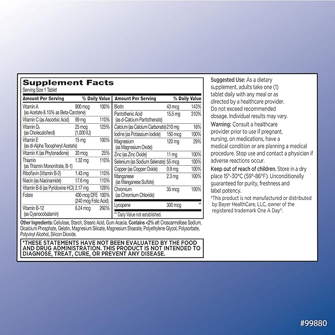 Quality Choice One Daily Men's Tablet