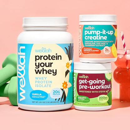 Get-Going Pre-Workout Drink Mix (Green Apple Flavored, 30 Servings)