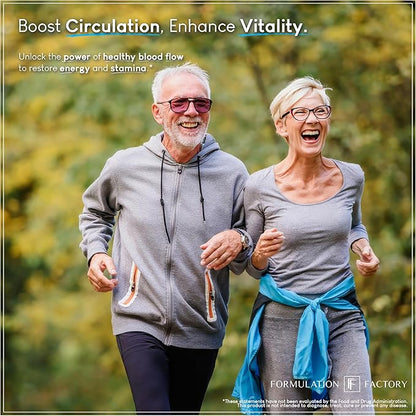 Heart of Steel: 10-in-1 Metabolic Maximizer Nitric Oxide Supplement, Blood Pressure Support, L Arginine, L Citrulline Natural Pre-Workout: Energy Management (120 Capsules - 1 Month)