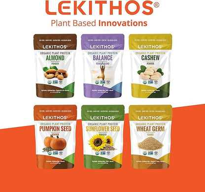 Organic Sunflower Protein Sunflower - 8 oz - 15g Protein - Certified USDA Organic, Non-GMO Project Verified, No Added Sugars - Certified Vegan - Gluten Free