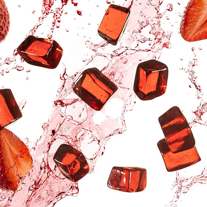 PROBAR - Bolt Organic Energy Chews, Strawberry, Non-GMO, Gluten-Free, USDA Certified Organic, Healthy, Natural Energy, Fast Fuel Gummies with Vitamins B & C (12 Count)