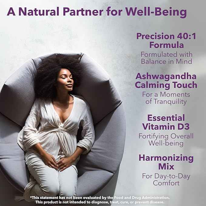 Intimate Rose Myo-Inositol & D-Chiro Inositol Supplement - 40:1 Blend + Vitamin D3 + Ashwagandha - Vegan Capsule - Inositol Supplement - Clean Label Project Certified