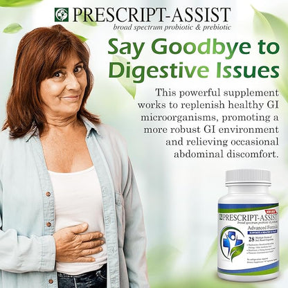 Prebiotics & Probiotics for Digestive & Immune Health with Pea Protein Advanced - Plant-Based 28 Strains Soil Microflora - Vegan, Supports Muscle Recovery & Gut Health, 90 Capsules