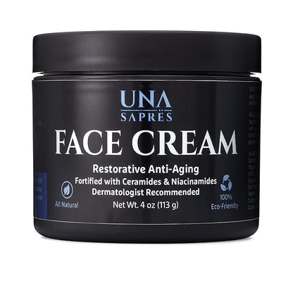Restorative Anti-Aging Face Cream Moisturizer | Dermatologist Recommended | Fortified with Ceramides, Niacinamides, and Multivitamins (1.7 oz)