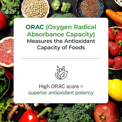 Paradise, ORAC Energy Greens Powder Extract, Super Antioxidants, Probiotics for Gut Health & Digestion, Vitamin C for Immunity, with Spirulina & Chlorella, Non-GMO, Gluten Free, 60 Servings