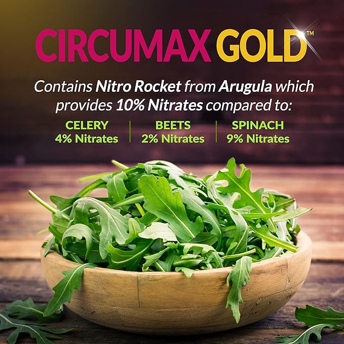 IVL - CircuMax Gold - Nitric Oxide Supplement Powder Boost - Organic Beets - Beetroot Powder Supplement - Careflow Mango Powder and Nitro Rocket - Workout Energy Level (6.70 oz - 30 Servings)