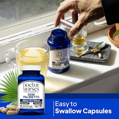 Saw Palmetto for Men and Women 5000mg, Prostate Health Support Supplements for Men, Saw Palmetto Extract, Extra Strength Formula, Made in FDA-Registered, NSF-Certified Facility, 90 Capsules