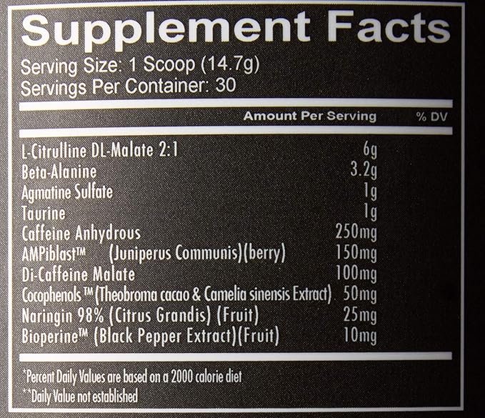 REDCON1 Total War Pre Workout - L Citrulline, Malic Acid, Green Tea Leaf Extract for Pump Boosting Pre Workout for Women & Men - 3.2g Beta Alanine to Reduce Exhaustion, Strawberry Mango, 30 Servings