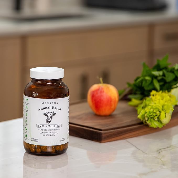 Heavy Metal Detox Supplement, Kidney, Liver Cleanse Detox & Repair Capsules, 180 Capsules - 30 Servings