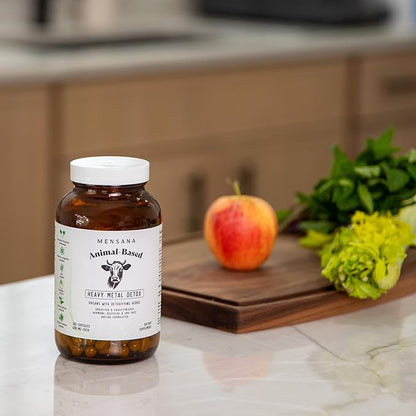 Heavy Metal Detox Supplement, Kidney, Liver Cleanse Detox & Repair Capsules, 180 Capsules - 30 Servings