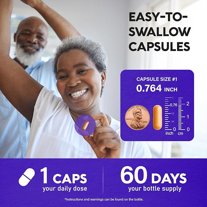 L Methylfolate 15 mg - 5-MTHF Methylfolate Supplement - plus Methyl B12, Vitamins B2 & B6, Magnesium - BioActive Vitamin B9 - Methylation Support, Energy & Brain - Made in USA, 60 Capsules for 2 Month