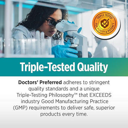 DOCTORS' PREFERRED Liver+ Revive & Restore 10-in-1 Formula with Clinically Validated 4’Liver and Milk Thistle | 60 Capsules