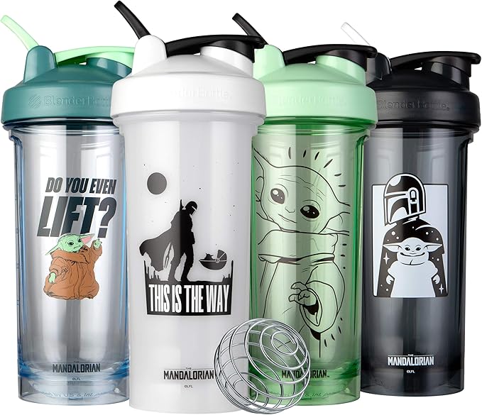BlenderBottle Star Wars Shaker Bottle Pro Series Perfect for Protein Shakes and Pre Workout, 28-Ounce(Pack of 1)