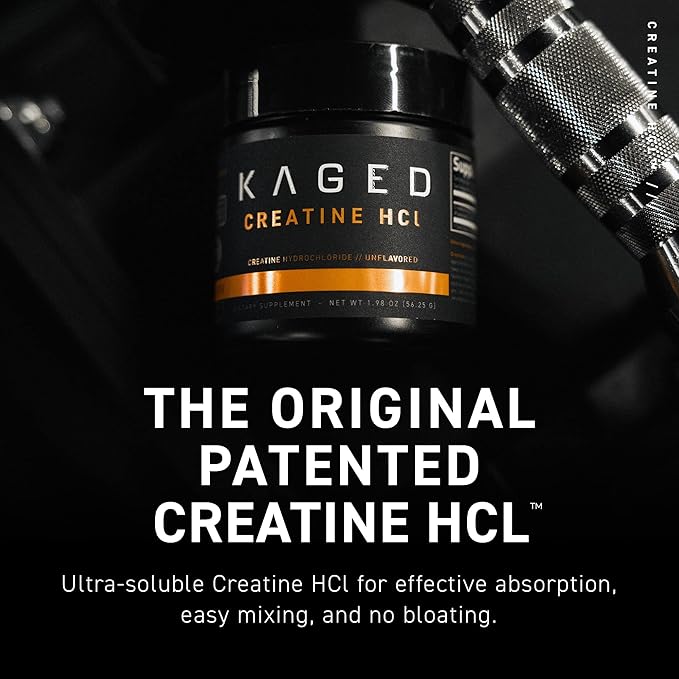 Kaged Creatine HCl Powder | Fruit Punch | Supports Muscle Growth and Recovery | Patented Creatine Hydrochloride Formula | Easy Digestion and Enhanced Muscle Absorption | 75 Servings