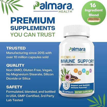 Premium Immune Support, 60 Capsules (2)