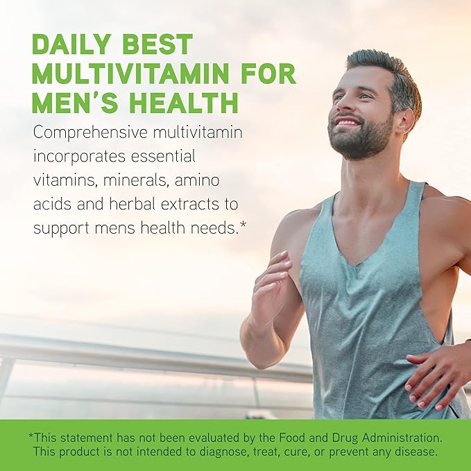 DAVINCI Labs - Daily Best Men - A Dietary Supplement with Vitamin B6, Vitamin B12 Vitamin C, Vitamin K2, and More - Vegetarian, Gluten-Free - 90 Capsules