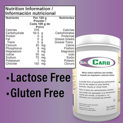 Solcarb Powder 454g Jar (6-Pack)