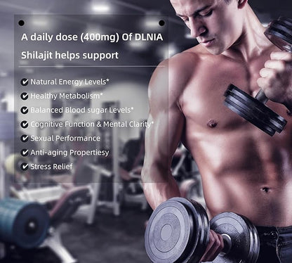 Shilajit Pure Himalayan Organic Shilajit Resin Supplement- Gold+ Grade with 85+ Trace Minerals with 75% Fulvic Acid, Overall Energy & Immune Support, Pure Shilajit for Men & Women, 65g