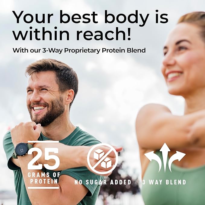 Whey Fantastic Unflavored - 100% Natural Grass Fed Whey Protein Powder - Unique 3-Whey Blend of Whey Isolate, Concentrate & Hydrolysate Provides 25g of Protein per Serving - 5lb - 75 Servings